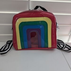 Vinyl Rainbow Backpack